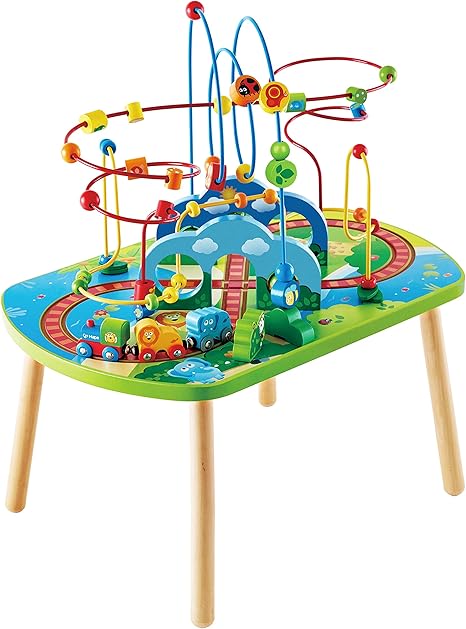 hape jungle adventure railway table