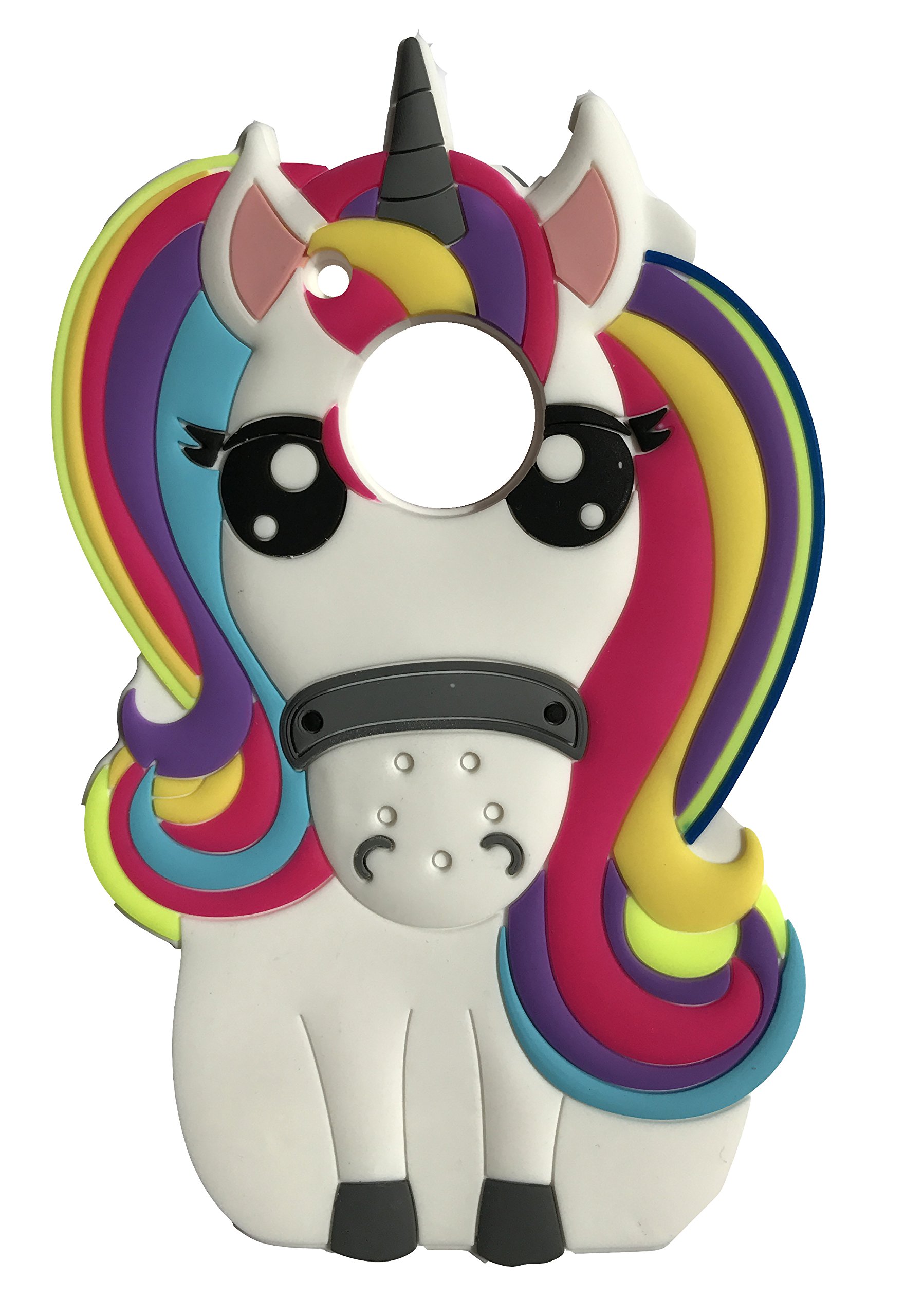 SKS Distribution® Rainbow Fantasy Unicorn Pony Horse Soft Silicone Mobile Phone Case for Motorola Moto G5 Plus