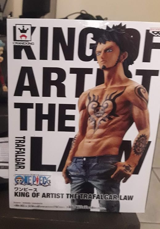 Amazon Com Banpresto One Piece 10 2 Jeans Freak Series Volume 4 Trafalgar Law Figure A Toys Games
