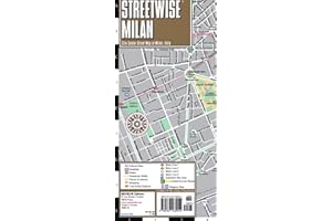 Streetwise Milan Map: Laminated City Center Street Map of Milan, Italy (Michelin Streetwise Maps)