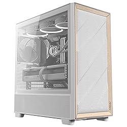 Antec Flux Wood White, 5 x PWM Fans