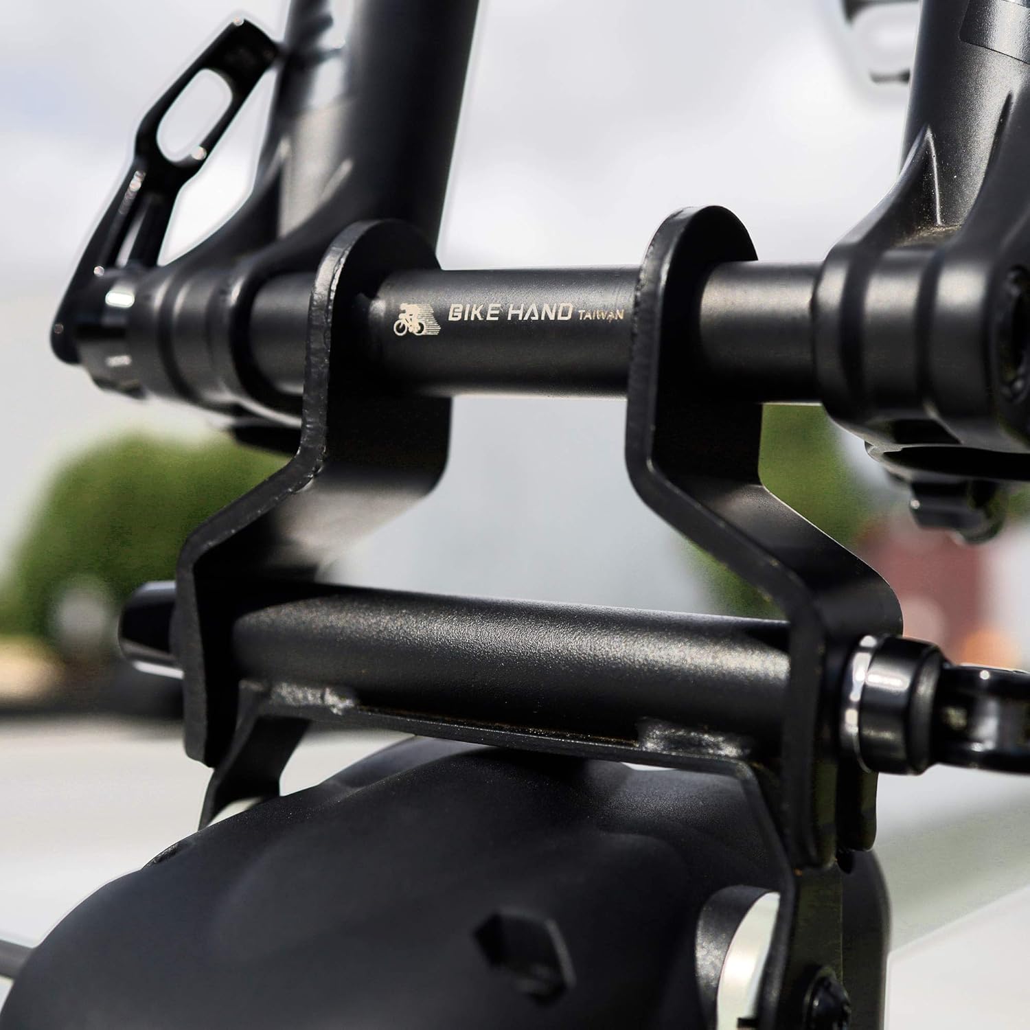 BIKEHAND Thru Axle Fork Mount Rack Adapter 12x100mm Bike Bicycle Carrier Rack Car Roof Truck Bed