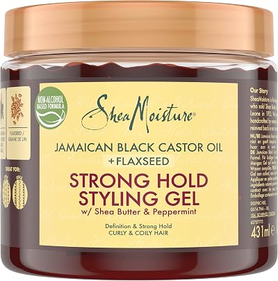 SheaMoisture Jamaican Black Castor Oil Strong Hold Styling Gel 431 ml
