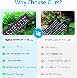 NICREW SlimLED Aquarium Plants Light 75-95 cm with Timer Extendable Brackets view 9