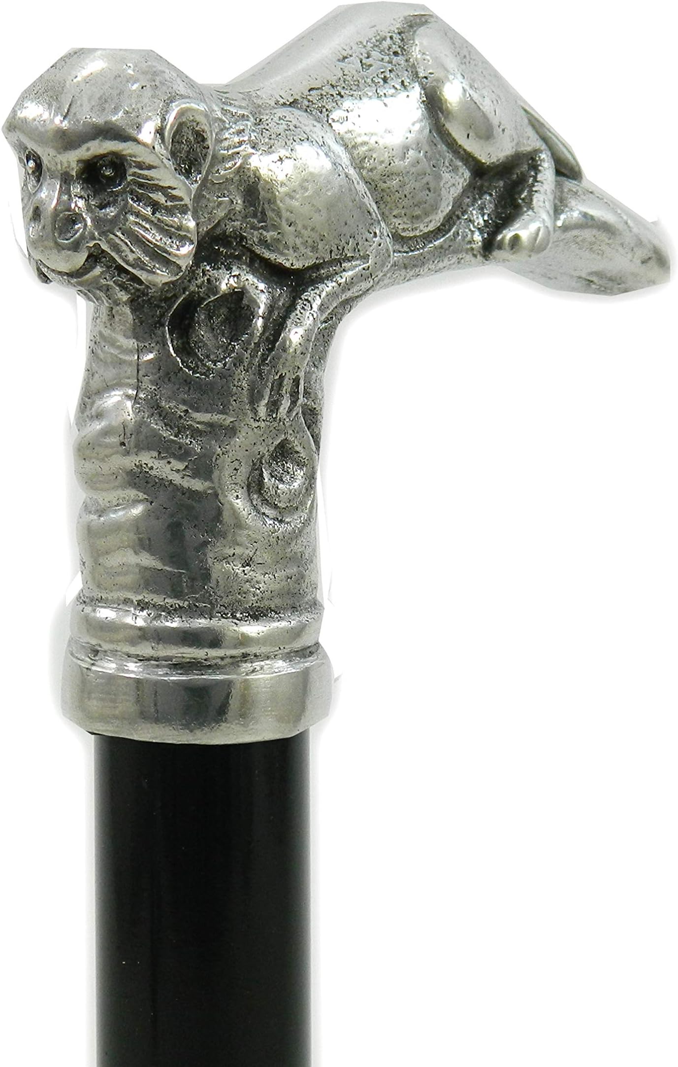 Cavagnini Walking cane monkey elegant and solid. For men and women. Made in Italy