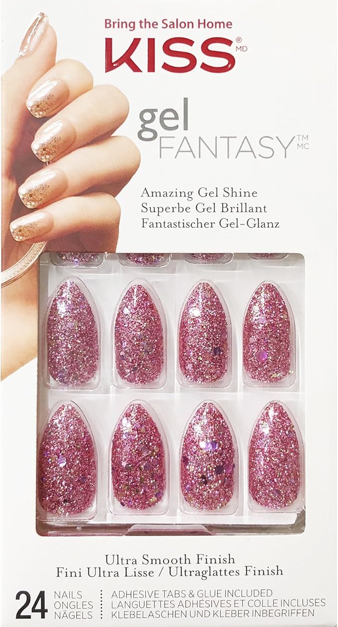 Kiss Gel Fantasy 24 nails Amazon.co.uk Health & Personal Care