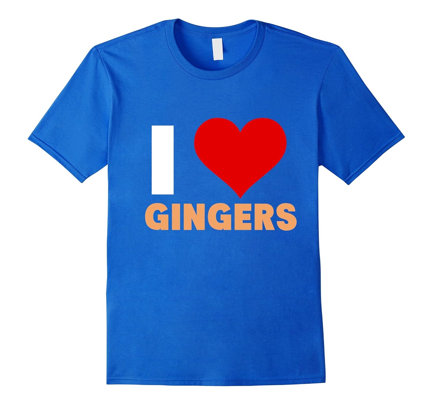 I Love Gingers - Cool Redhead Family T-shirt-anz