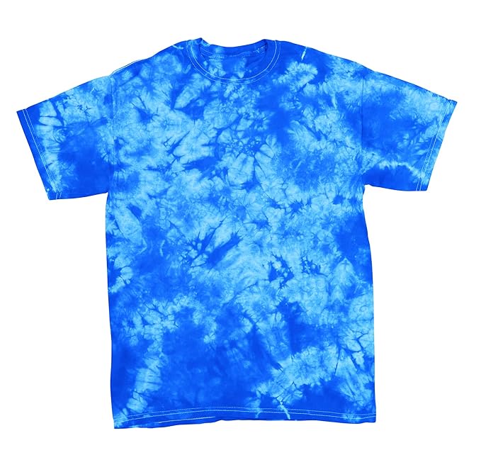 royal blue tie dye shirt