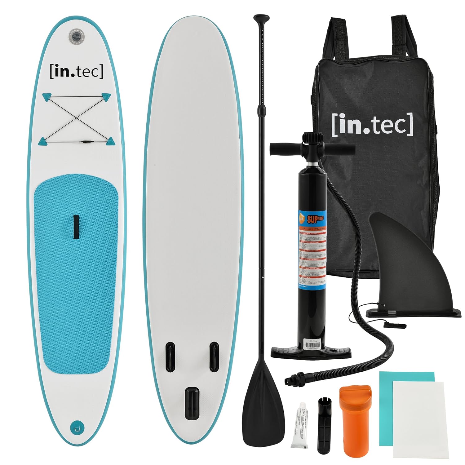 [in.tec] SUP Paddle Board Surfboard StandUp Board Inflatable Board 305
