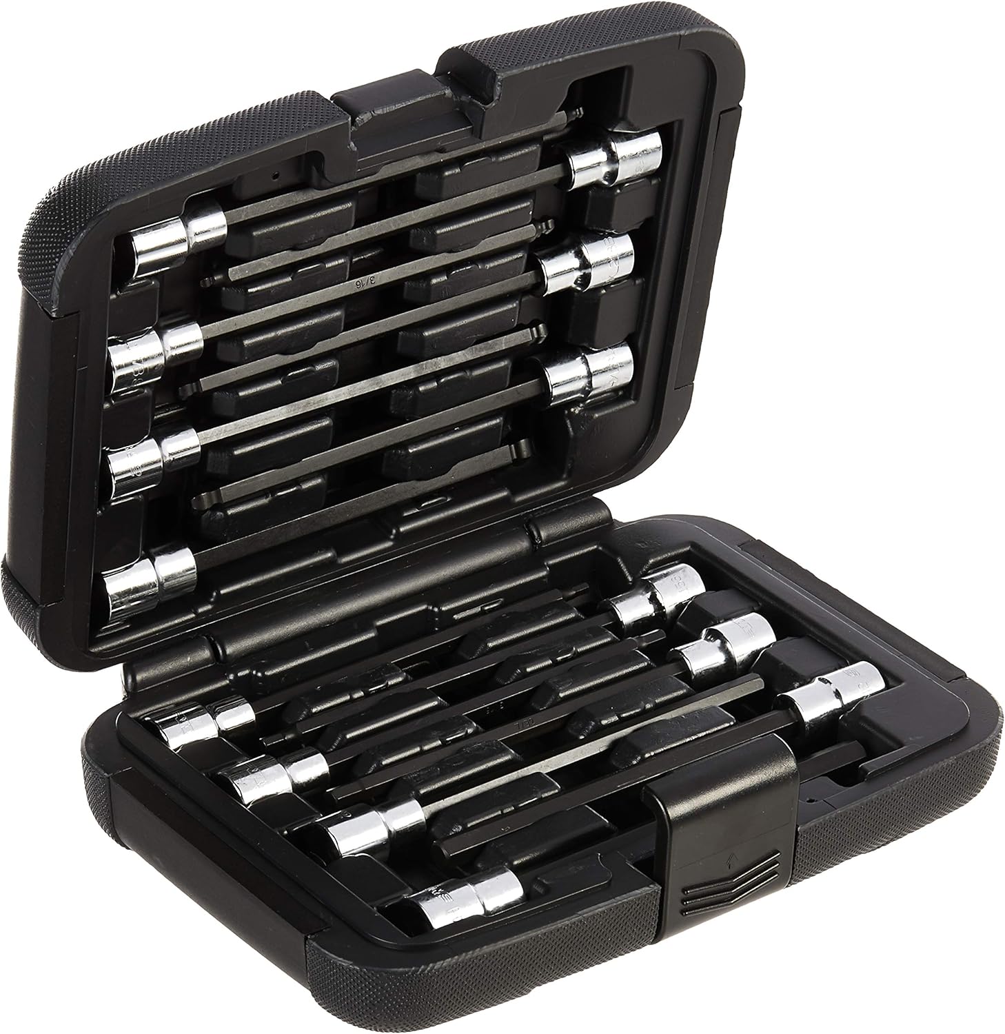 VIM Tools HXL100 14Piece 3/8" Square Drive SAE Extra Long