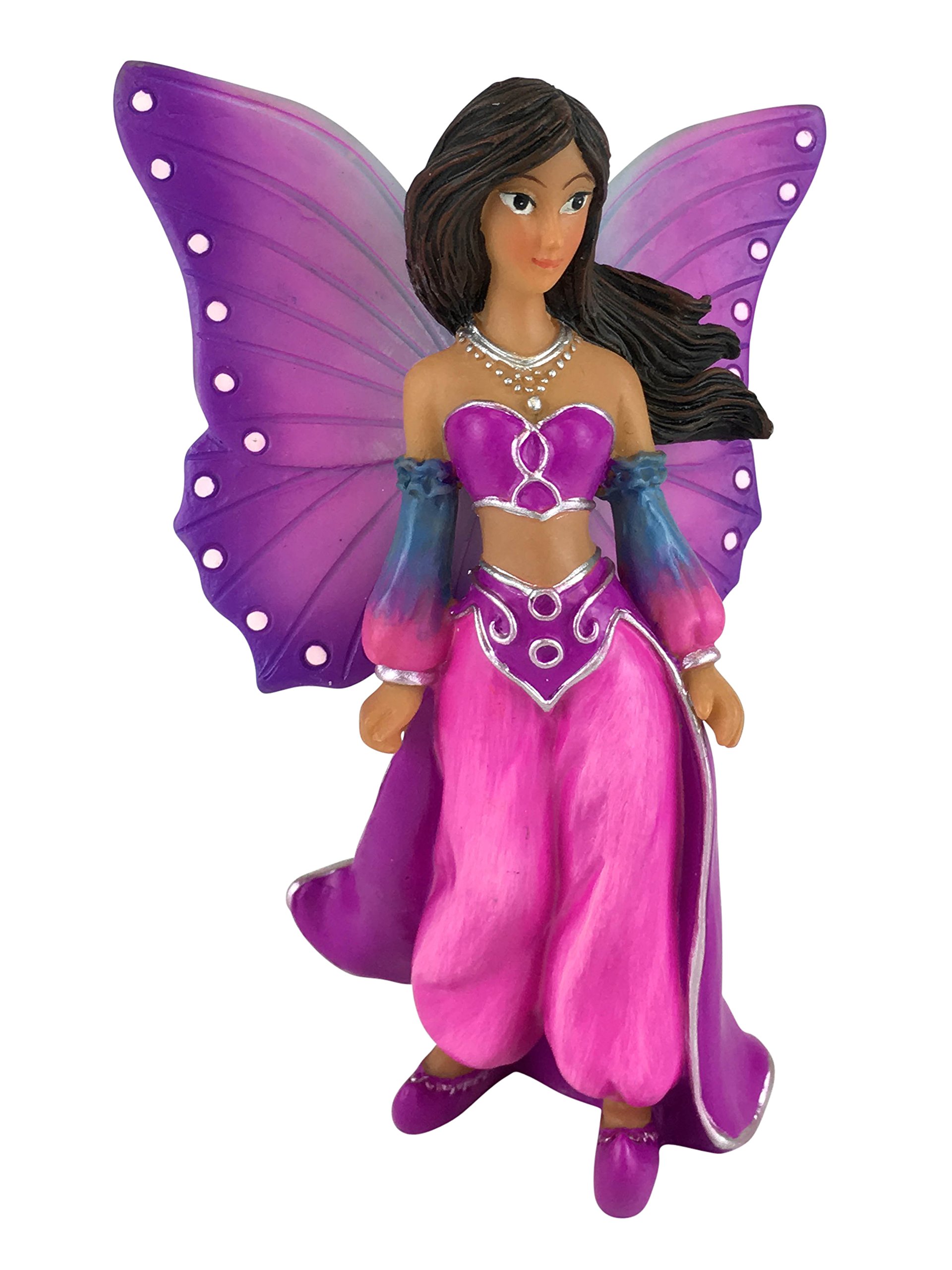 GlitZGlam Arabella the Beautiful Miniature Fairy for your Fairy Garden/Miniature Garden