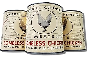 Grabill Country Meats Canned Chicken 27oz (Pack of 3)