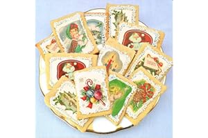 Edible Christmas Image for Cookie Decorating JOY Signs for Cake Cupcake Cookie Pre-cut set of 18