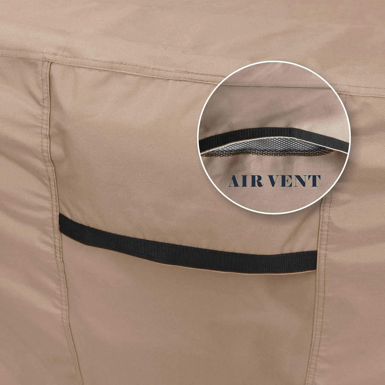 ULTCOVER Patio Coffee Table Cover, Waterproof Rectangular Outdoor Small Side Table Cover 48L x 26W x 18H inch: Kitchen & Dining