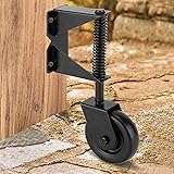 HILLMASTER 4 Inch Gate Wheel Gate Caster Kit with