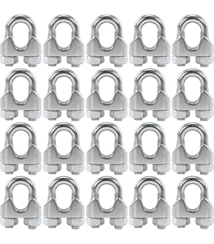 JSFZM Turnbuckles Turnbuckle Hook 5PCS Stainless Steel 304 Hook And Eye Turnbuckle Size Heavy Duty Rigging Sailing Hardware Turnbuckle Wire Rope Tension(M10 - View #9