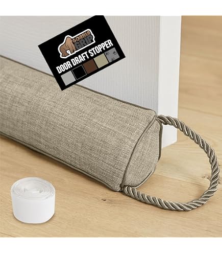 TORRAMI 32 Inch Door Draft Stopper - Heavy Duty Under Door Insulator For Noise, Air, Dust Blocking - View #4