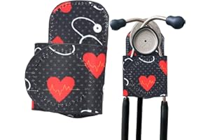 ABAMERICA Stethoscope Holder Clip Stethoscope Holders Stethoscope Clip On Waist Belt No More Neck Carrying, Loss, Misplacement