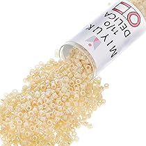 Miyuki DB-411 7.2g Galvanized Gold Delica Seed Bead, 11/0