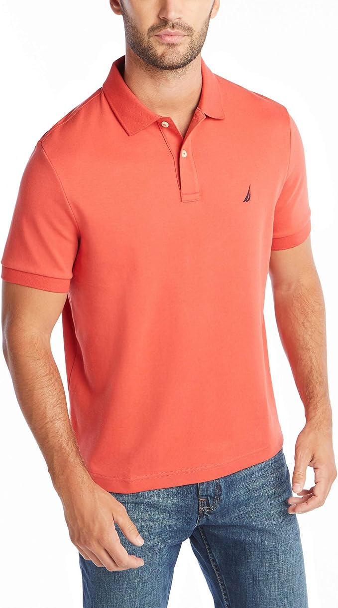 金盒特价 Nautica 诺帝卡 纯棉 男式短袖POLO衫 3.1折$18.74 海淘转运到手约¥139 多色可选 金盒特价 Nautica 诺帝卡 纯棉 男式短袖POLO衫 3.1折$18.74 海淘转运到手约¥139 多色可选