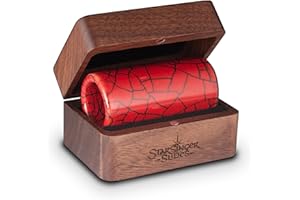 Scarlet Red Guitar Slide By Star Singer Slides