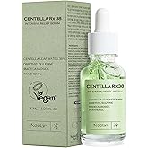 Centella Asiatica Serum Korean - Redness Corrector for Face - 38% Cica Leaf Water and Madecassoside - Ph Balanced - Barrier Support - Lightweight Calming - Rosacea Skincare Serum - Centella Ampoule