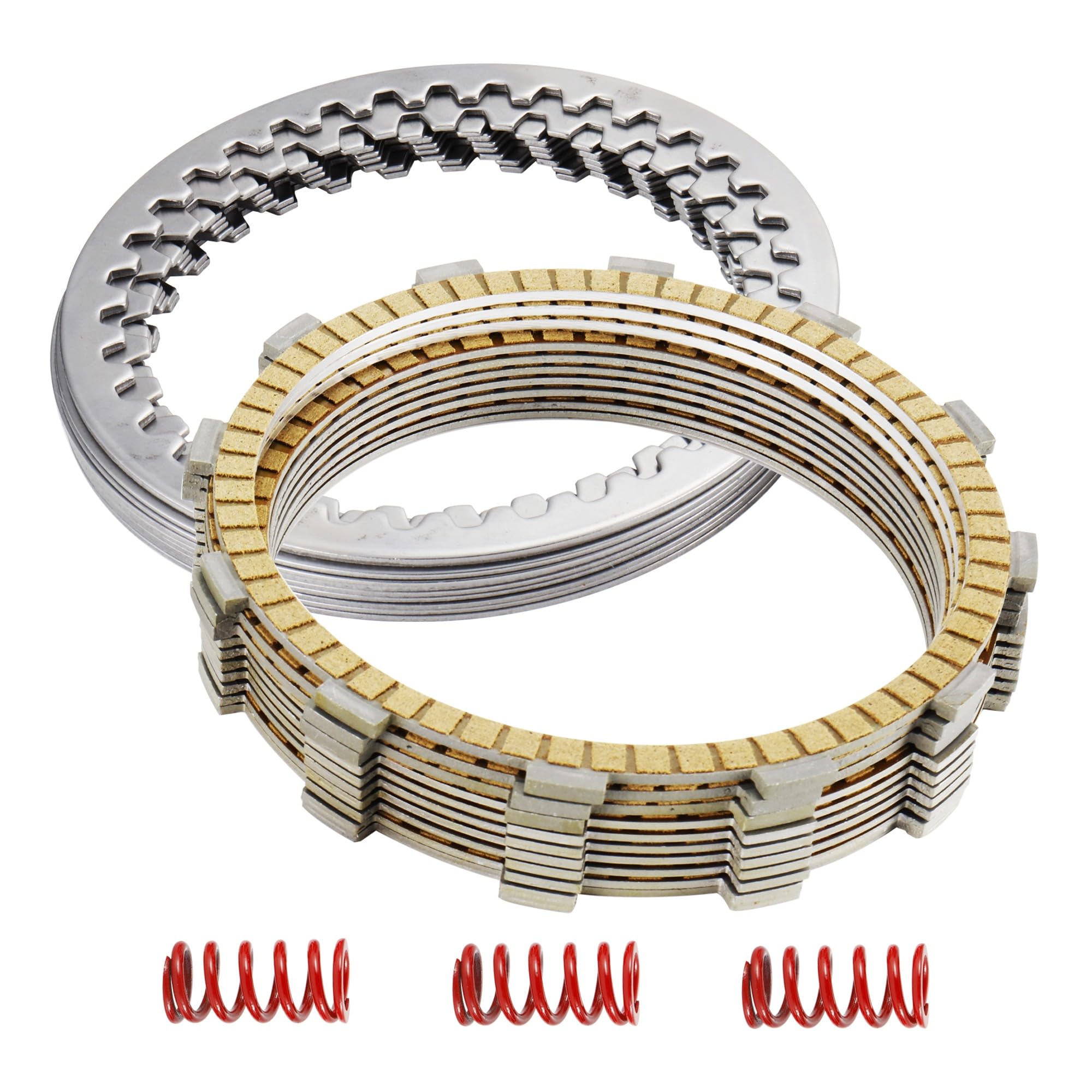 Photo 1 of Prewired M8 2017-up Touring & 2018-up Softail Clutch Plates Kit Friction Steel for Harley 2017-up Touring Street Glide/Road Glide/Road King/Electra Glide & 2018-up Softail with Milwaukee 8 Engine