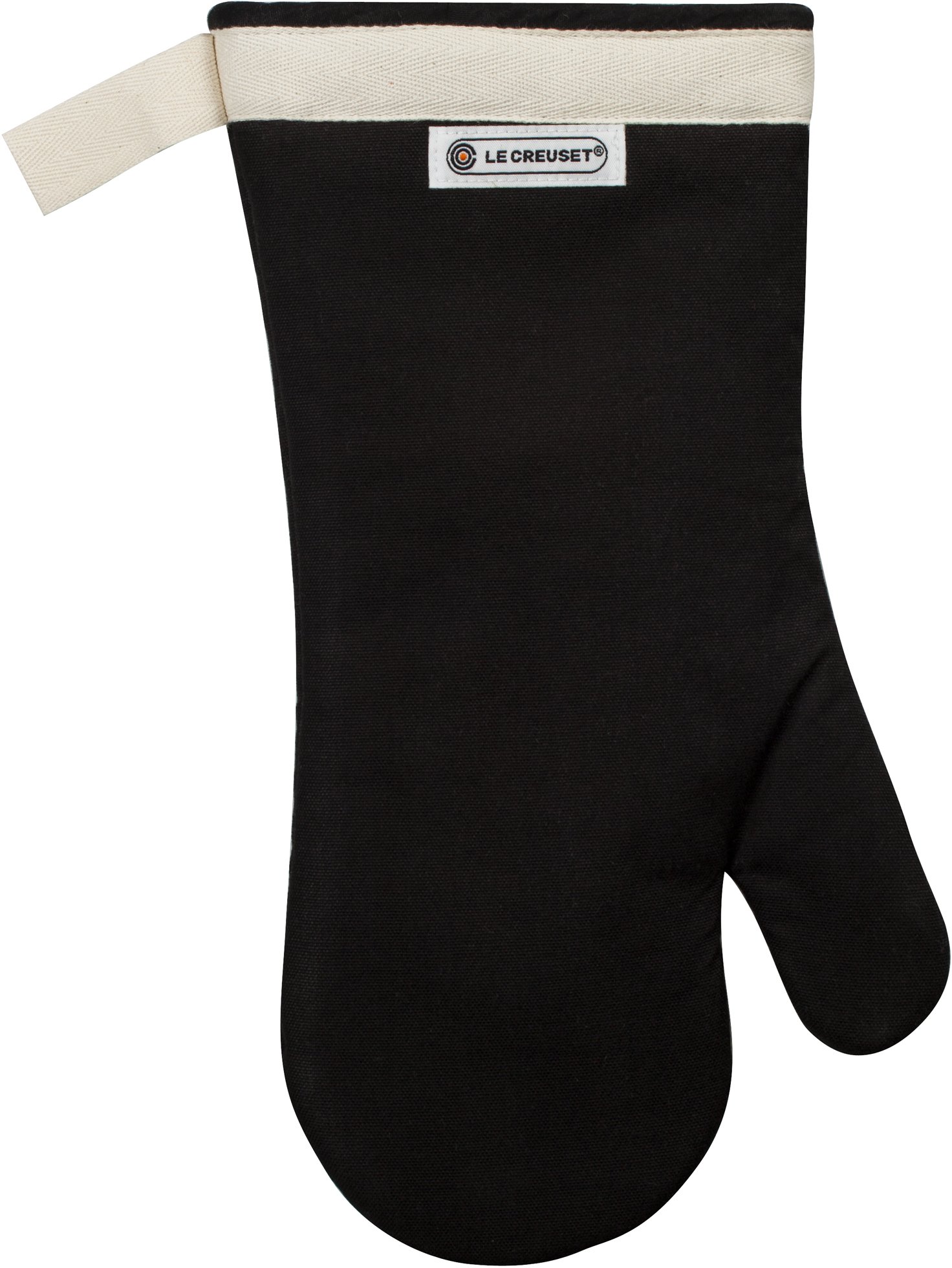 Le Creuset 4-Layered Textile Oven Mitt, Stain Resistant, Black, 95002300000000 — image 1