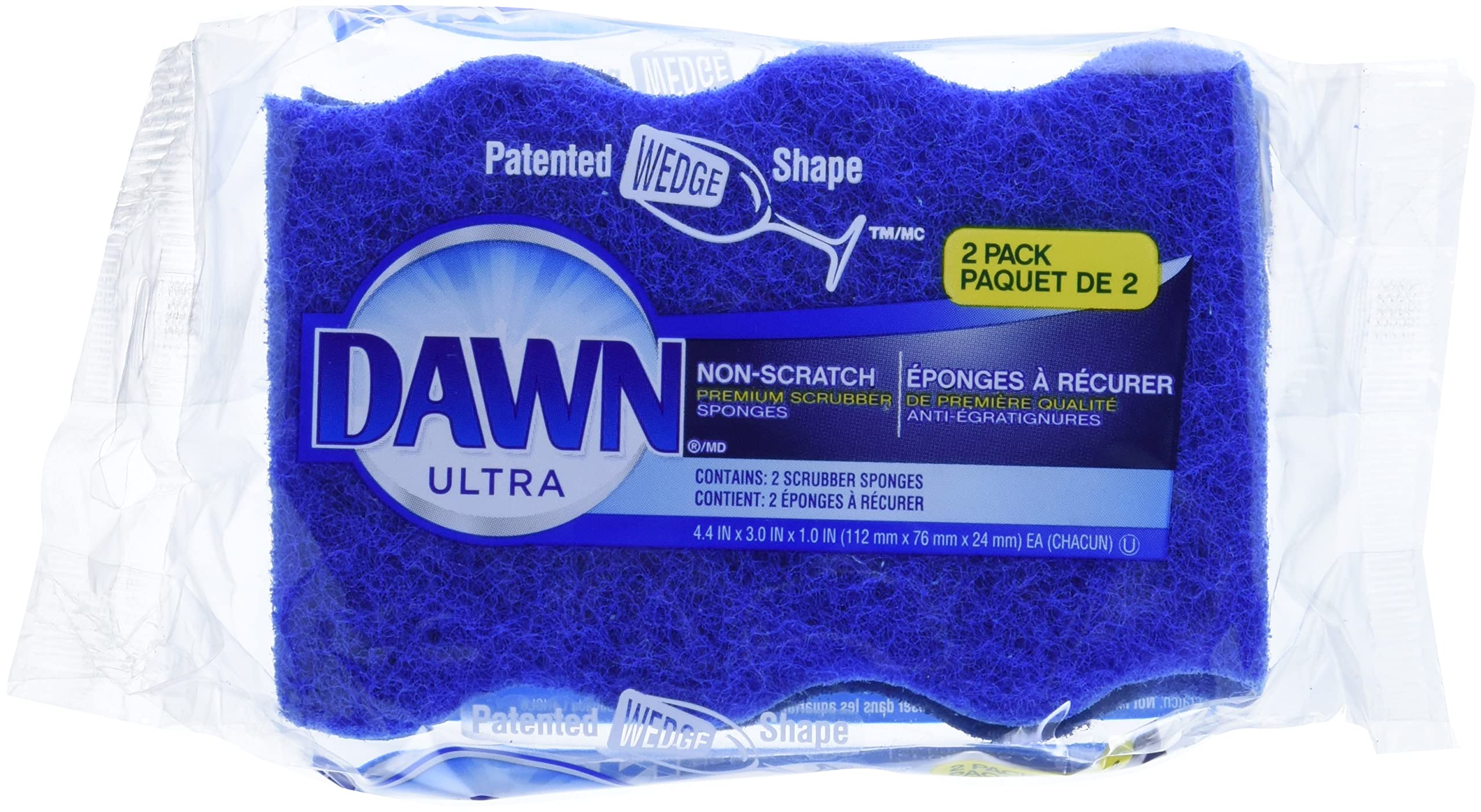 Photo 1 of Dawn Non Scratch Sponges 2 pk