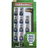 Subbuteo England Team Player Set,3485, Blue,White