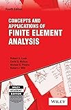 Concepts And Applications Of Finite Element Analysis, 4Th Ed