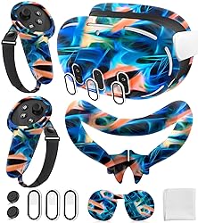 Silicone Cover Set Compatible with Meta/Oculus