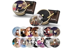 WONFURD 14Pcs Car Air Fresheners Vent Clips, Vinyl Album Cover Air Freshener, Car Vent Clip Air Diffuser, Restores Retro Style Record Player Air Freshener Car Accessories for Fans Gift