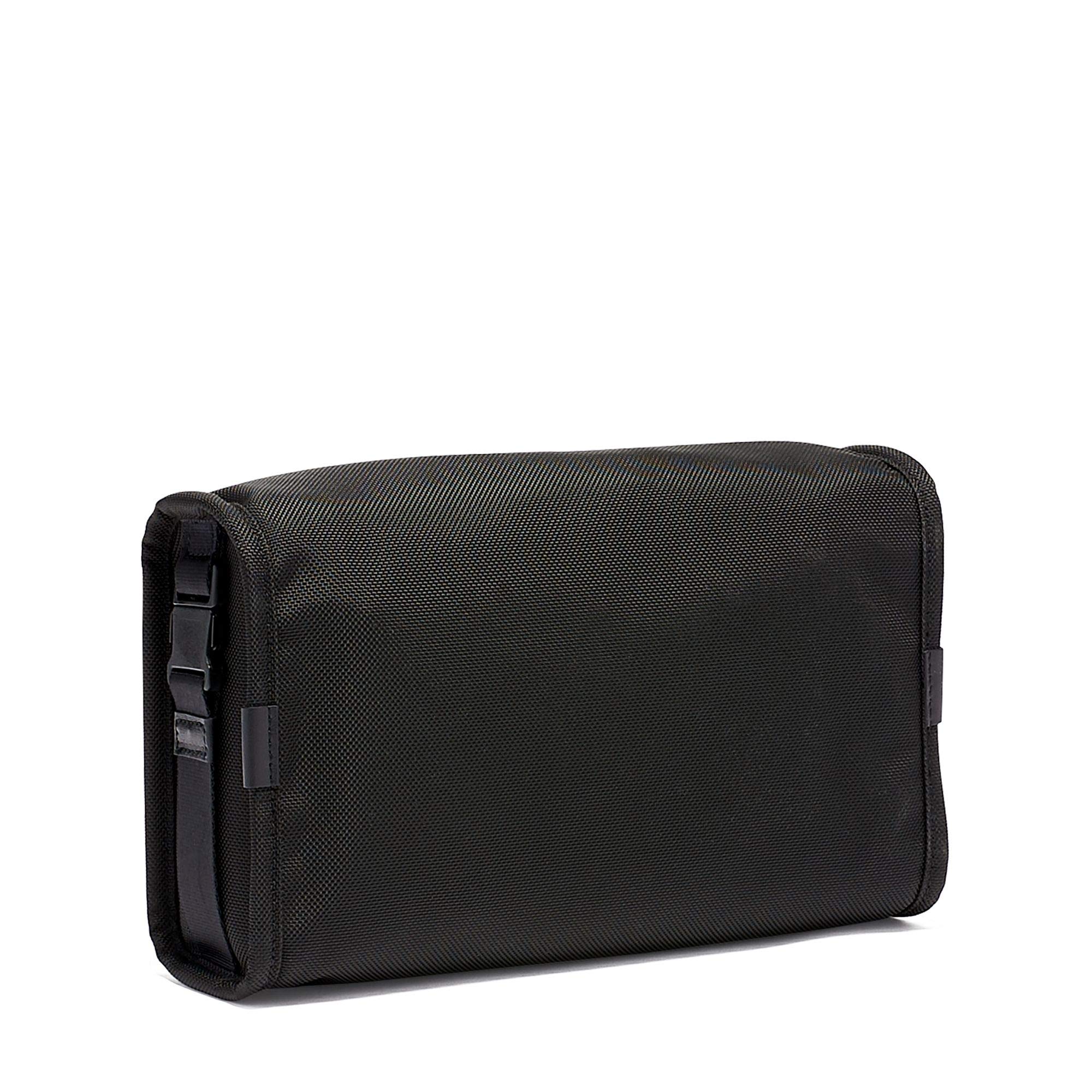 TUMI Alpha Travel Kit - Travel Toiletry Bag - Compact Travel Organizer for Cosmetics & Essentials - TUMI Tracer - Black