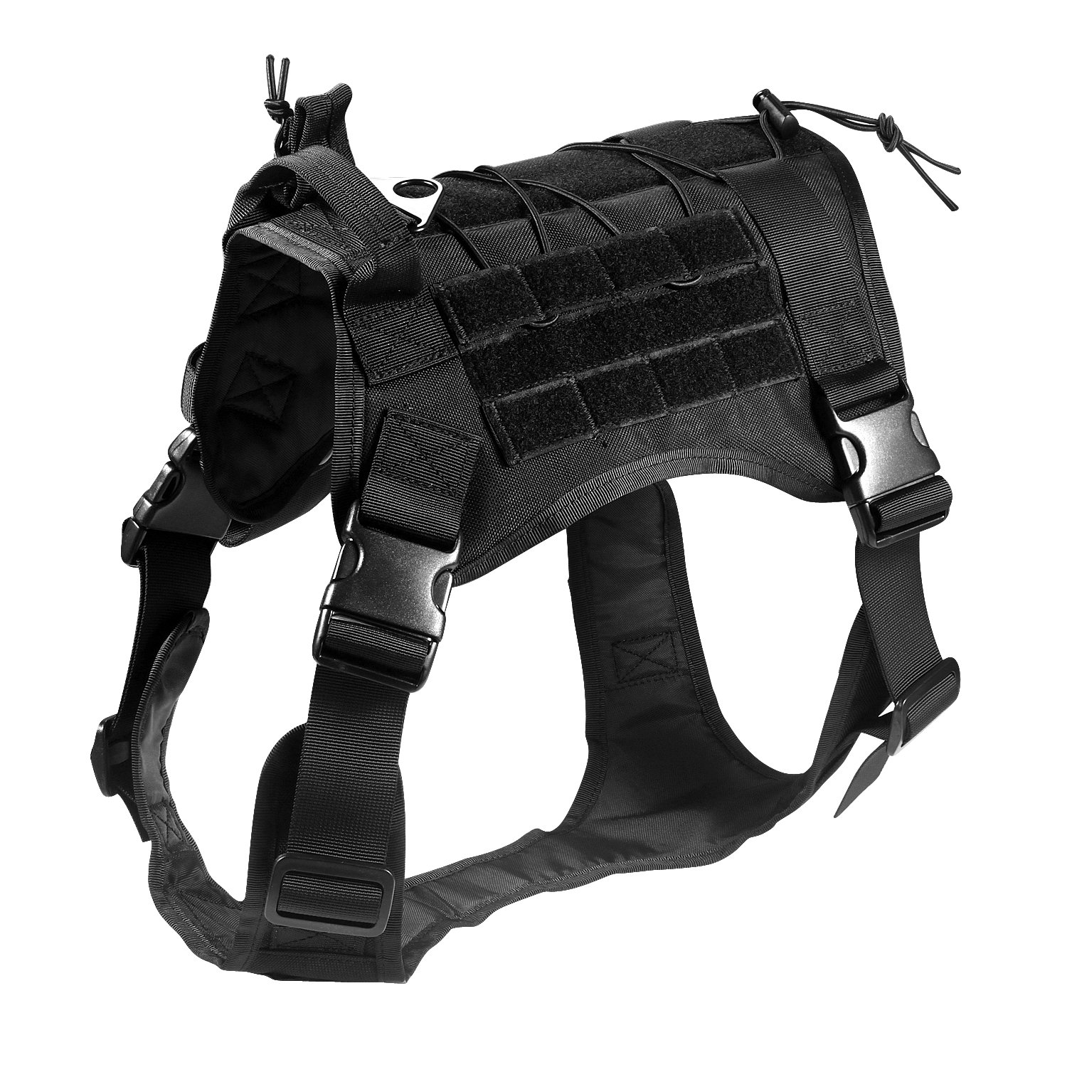 Feliscanis Tactical Service Dog Vest Military Patrol K9 Dog Vest