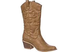 Charles Albert Women's Embroidered Modern Western Cowboy Boot