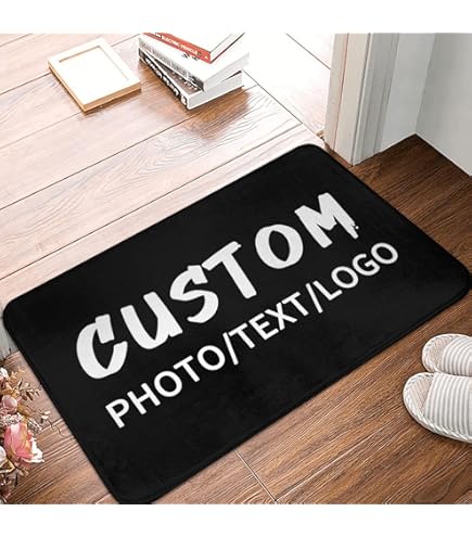 Custom Logo Rugs for Bedroom & Entrance - Personalized Area