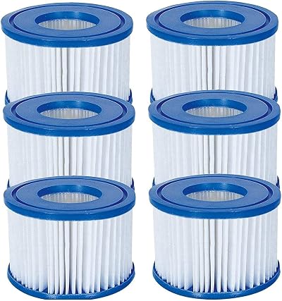 Bestway Flowclear Filter Cartridge Twin Pack for Lay-Z-Spa Miami Vegas Palm