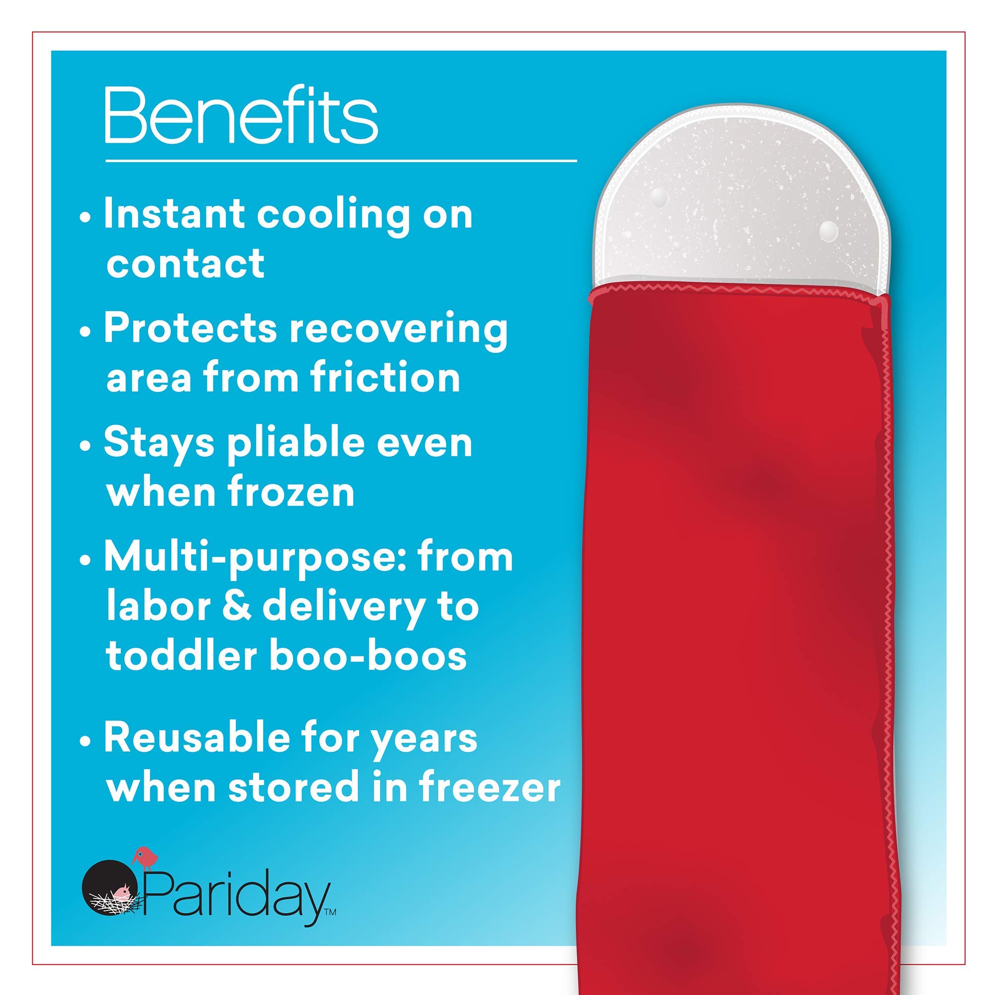 TendHer Reusable Perineal Cooling Pad for Postpartum & Hemorrhoid Pain