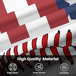 Xdceu American Flag Polo Shirts for Men Golf Polo