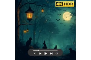 Halloween TV Screensaver: Spooky Ambience & Scary Sounds