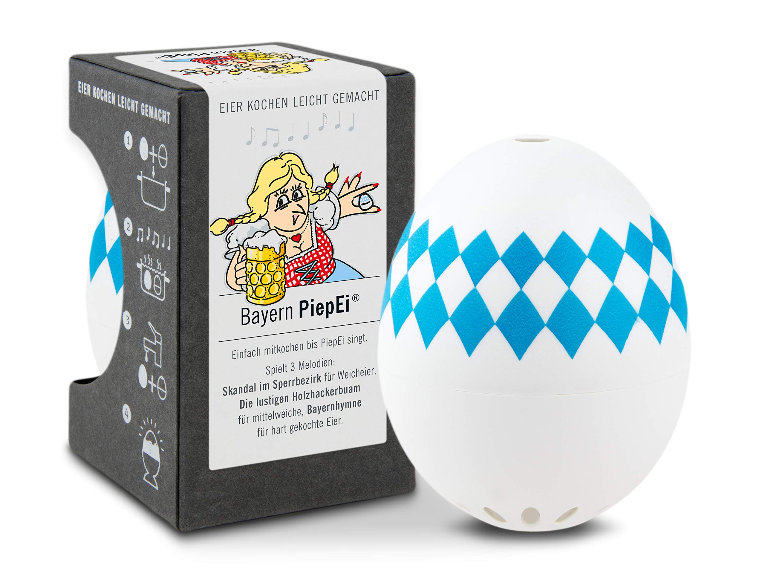 Brainstream Egg Timer, Multicolor, 8,9x5,4x5,4