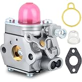 Savior 753-06190 Carburetor for Bolens BL110 BL160 BL125 Weedeater | Fits Troy Bilt TB32EC TB80EC TB21EC TB22EC TB2040XP TB42BC Trimmer,Replace WT-973 753-06423,No Adjustment Needed