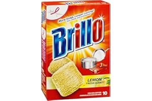 Brillo Heavy Duty For Multi-Purpose Steel Wool Pads 10 pk