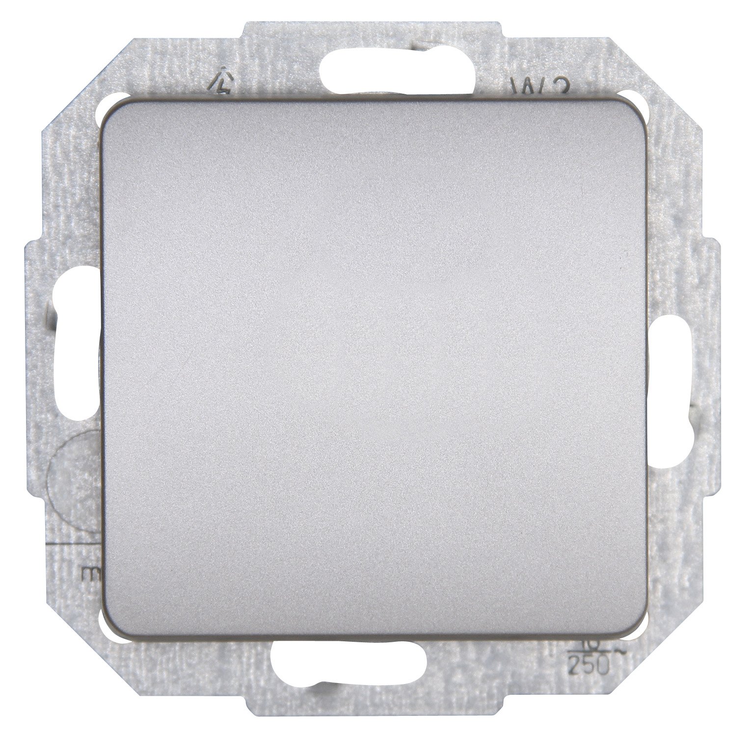 Kopp Milano 619320083 Switch Steel-Coloured