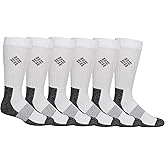 Columbia Men's Moisture Control Crew Socks (6-Pack)
