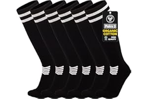 YMYDYFC Kids Soccer Socks 3Pack Cushion Cotton Comression Socks Baseball Sock For Youth Toddler Boys Girls Men Knee High Sock