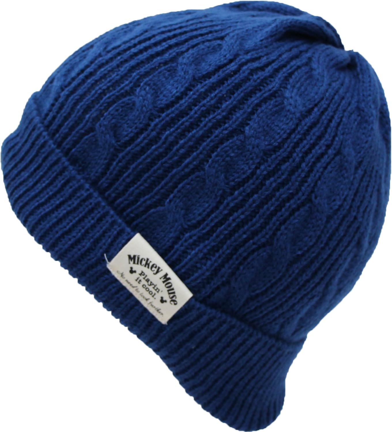 Amazon ディズニー Disney ミッキーマウス Mickey Mouse クールワッチ ニット帽 ネイビー ニット 通販