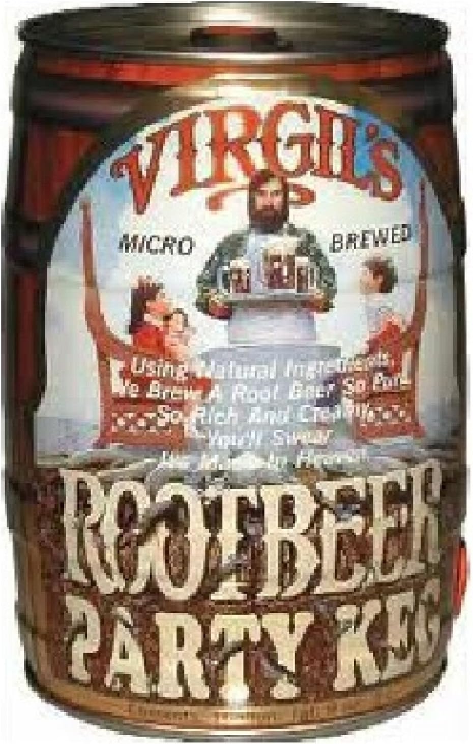 VIRGILS Root Beer Keg, 5 LT Health & Personal Care