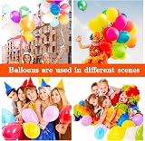 HYKJNBW Pastel Blue Balloons 50 Pack 12 Inch Thick Latex Party Decorations view 8